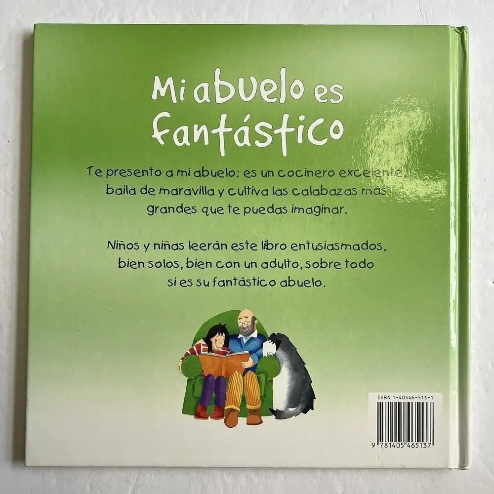 Mi Abuelo Es Fantastico and Te Adoro Set of 2 Childrens Story Books